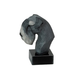 Sznaucer, Schnauzer ręcznie pomalowana statuetka Art-Dog